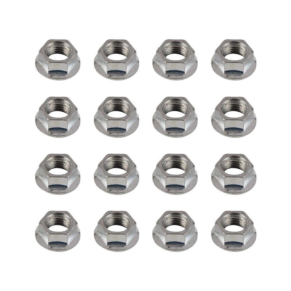 16PCS Wheel Stud Locking Lug Nuts for Honda TRX250EX TRX300EX TRX400EX TRX450R