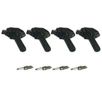 Set of 4 Ignition Coils & Iridium Spark Plugs for Subaru Forester (2014-2016)