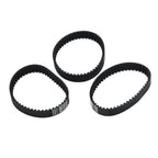 3X Soft Front Brush Belt for Shark AZ1002 AZ1000 AX950 AX951 ZU782