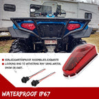 Tail Light Housings with Socket for Polaris Sportsman 500/550/1000 RZR 570