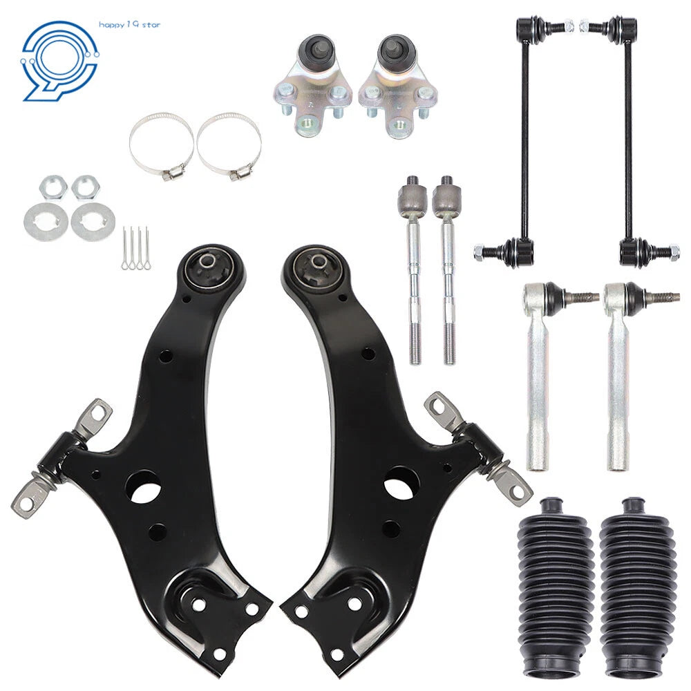 12 Piece Steering and Suspension Kit for Make Model 