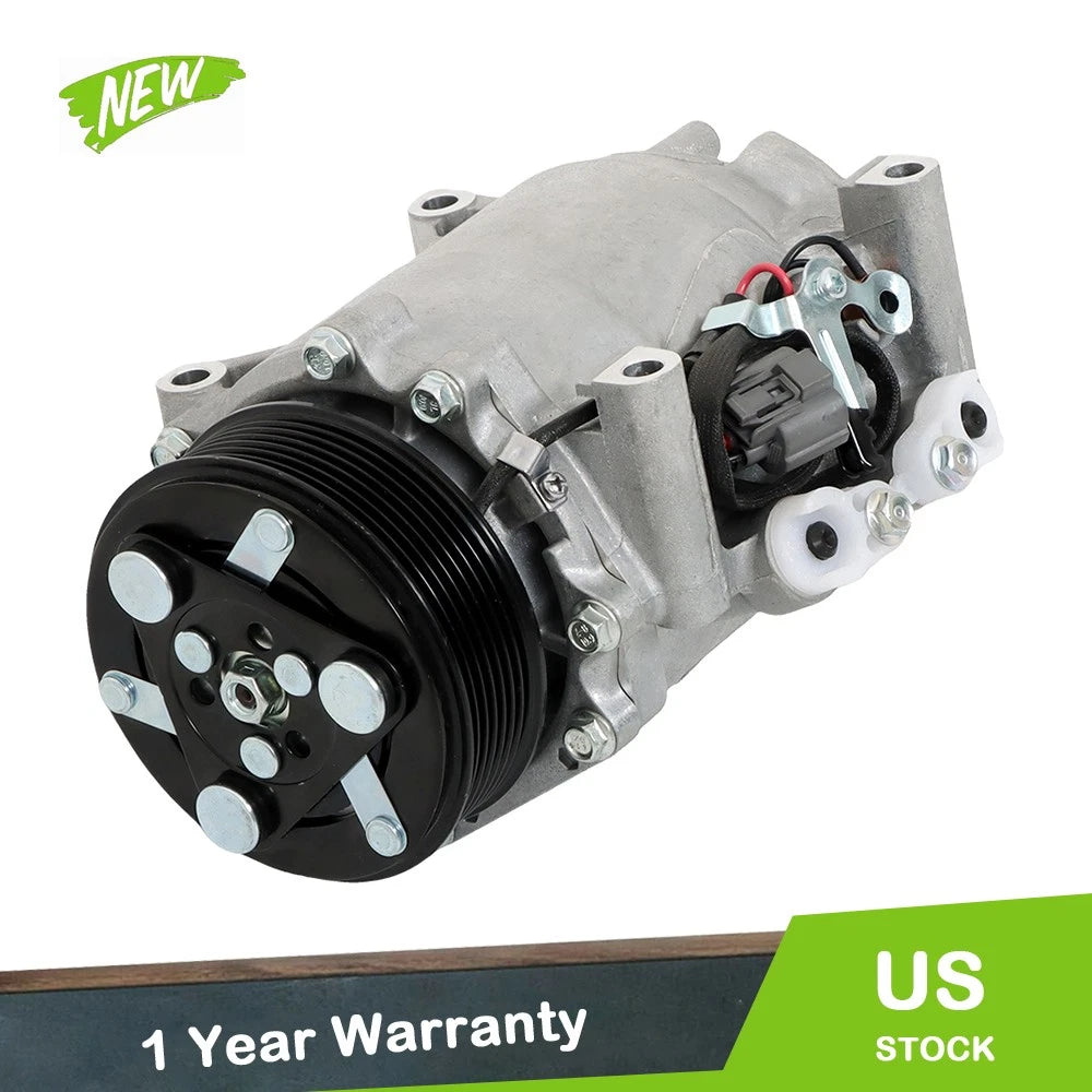 A/C Compressor with Clutch for Honda Acura TSX (2004–2008)