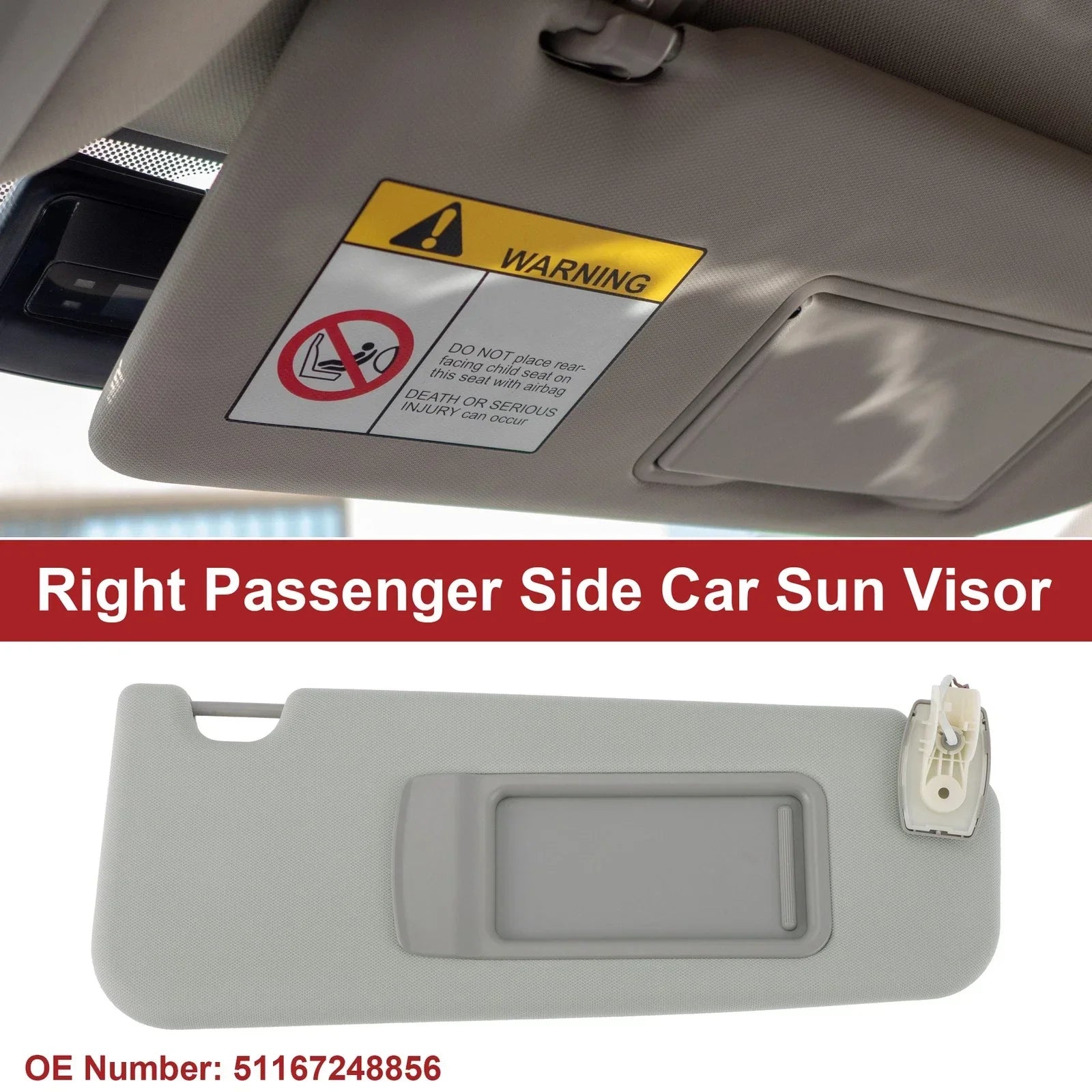 Sun Visor for BMW F10 F18 (2011-2016) Mirror