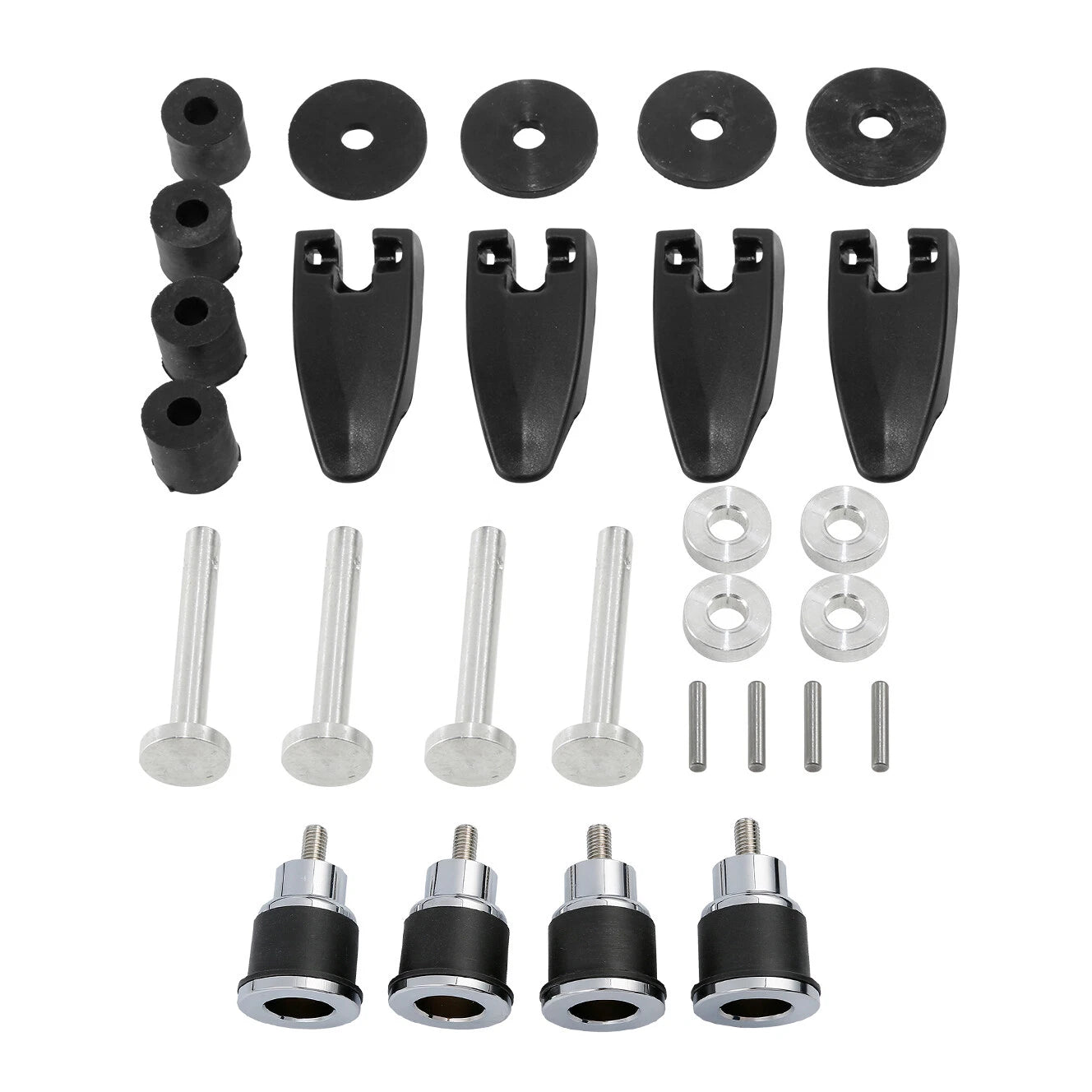Backrest Spool Mounting Kit & Quick Release for Indian Chieftain (2016–2024)