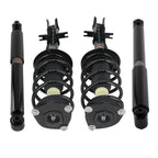Set of 4 Complete Struts Shocks for Nissan Sentra (2007–2012)