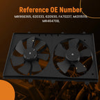 Dual A/C Condenser Fan for Mitsubishi Lancer ES/OZRally (2003–2007) MR312899
