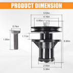 Complete Spindle Assembly for Bush Hog RDTH FTH ATH EFM TD Mowers