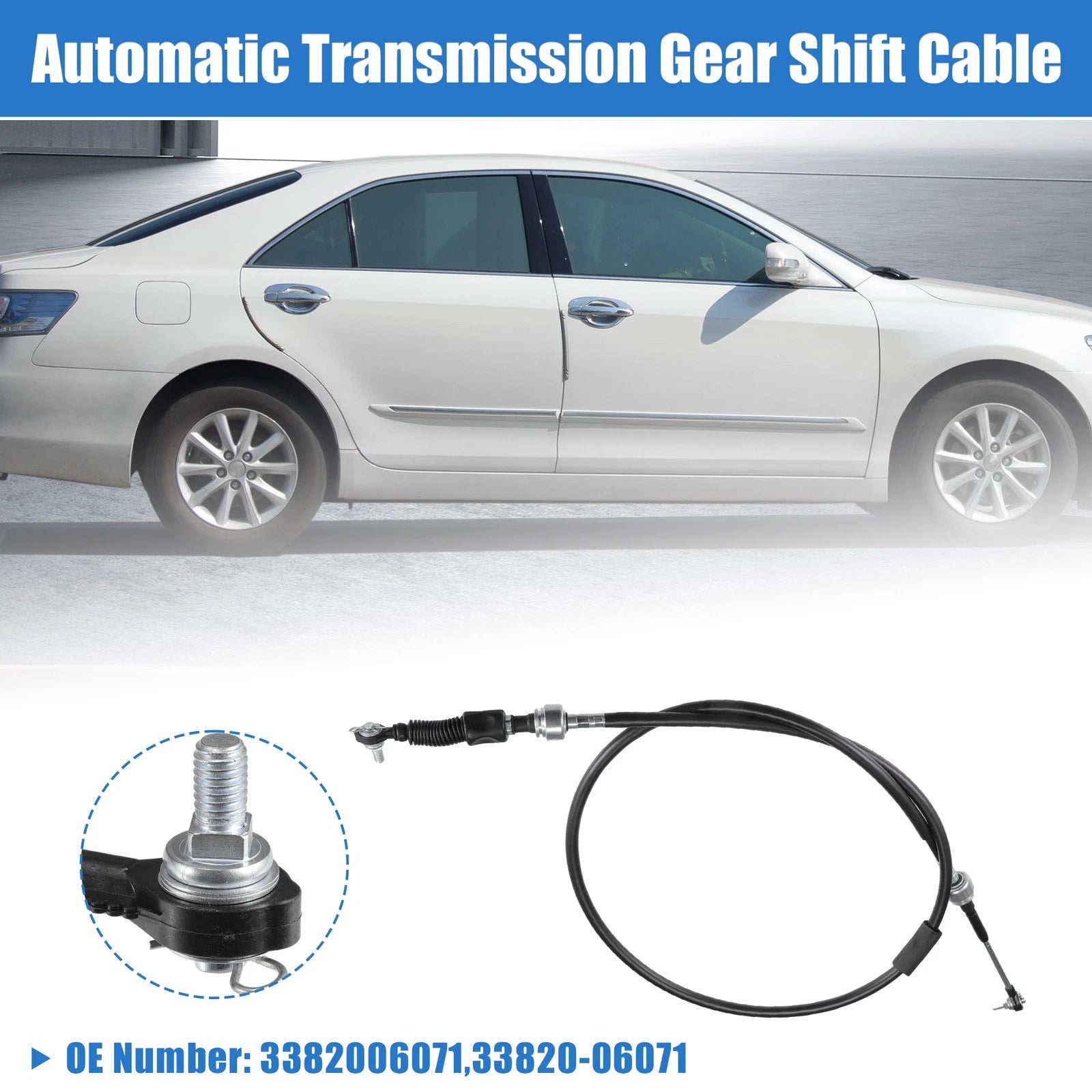 Auto Transmission Gear Shift Cable No. 3382006071 for Toyota Camry (1997–2001)