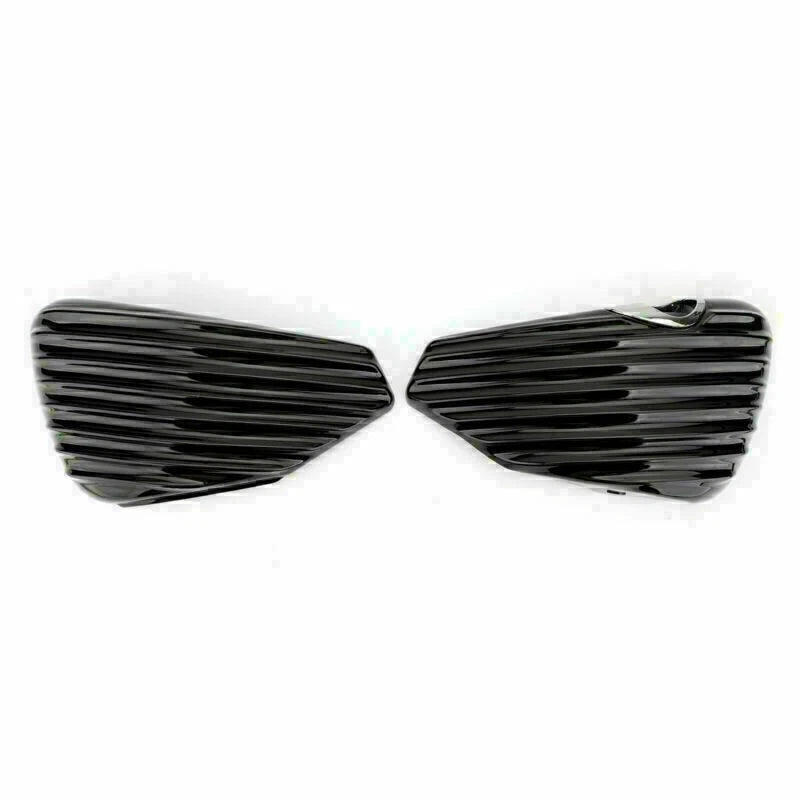 1 Pair Battery Side Cover for Harley Sportster XL883 XL1200 (2004–2013)