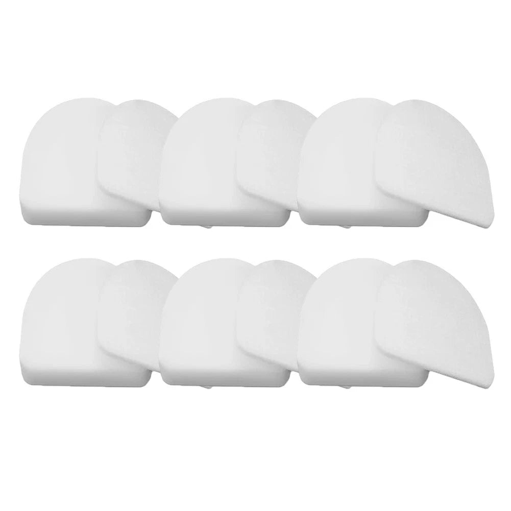 Set of 6 Foam Felt Filters for Shark Vacuums