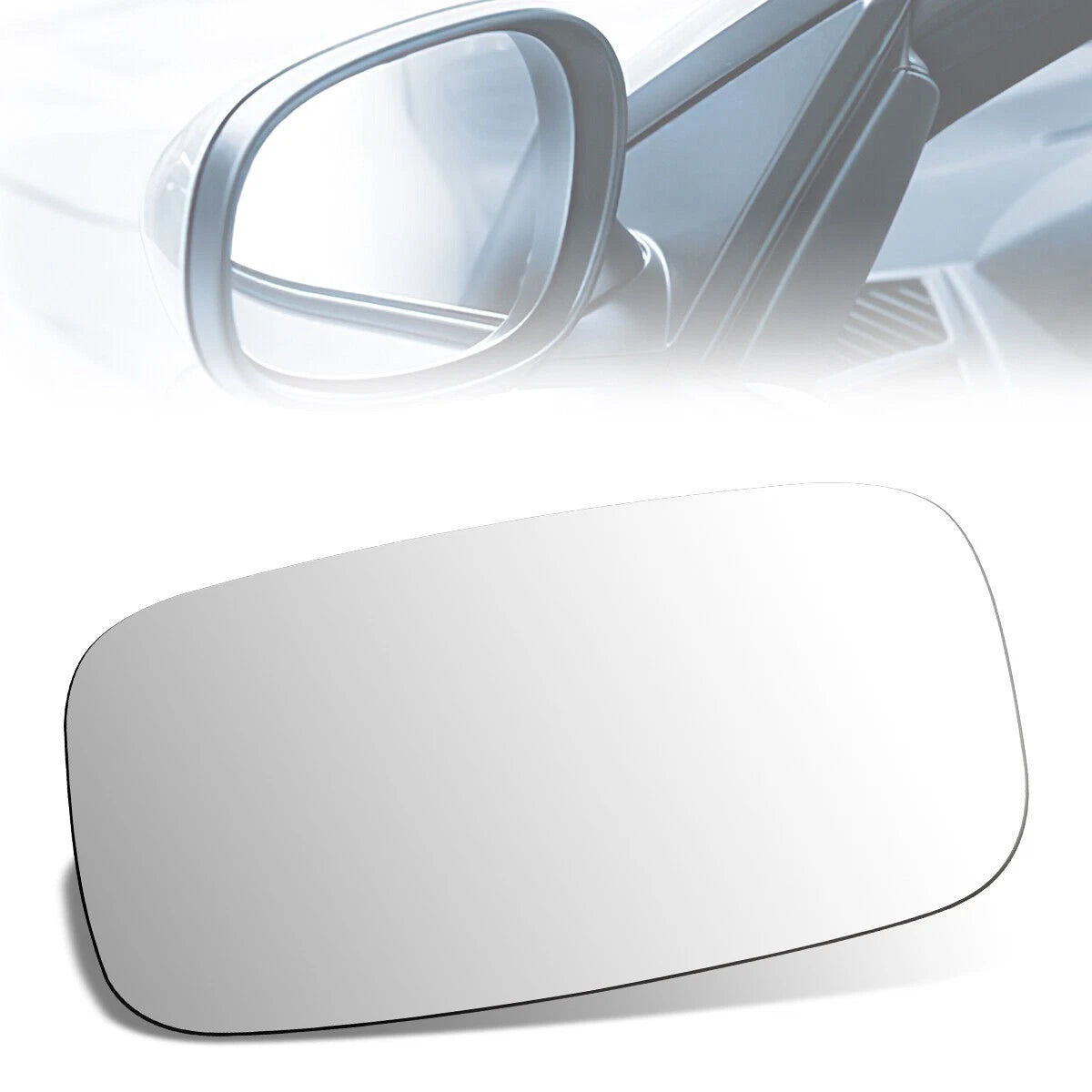 Side Door Mirror Glass for Ford Tempo Mercury Topaz (1984–1985)