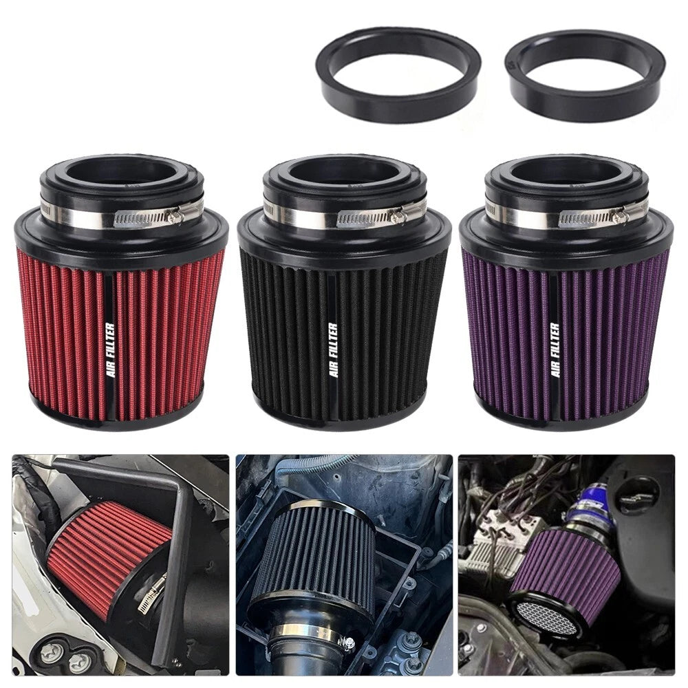 High Performance Cold Air Intake Filter for Cars (3")