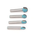 4X CNC Carbide Router Bits for Milling (Router Bit Set)