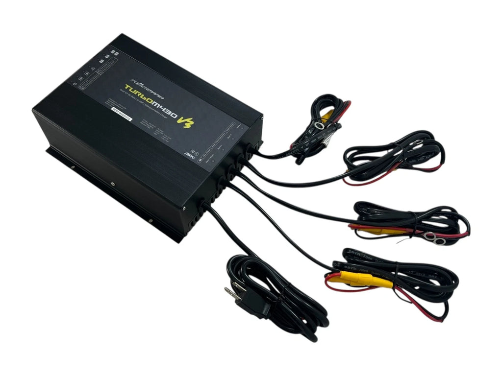 Powermania M430V3 Waterproof Battery Charger for Quad 12V Bank (OEM)