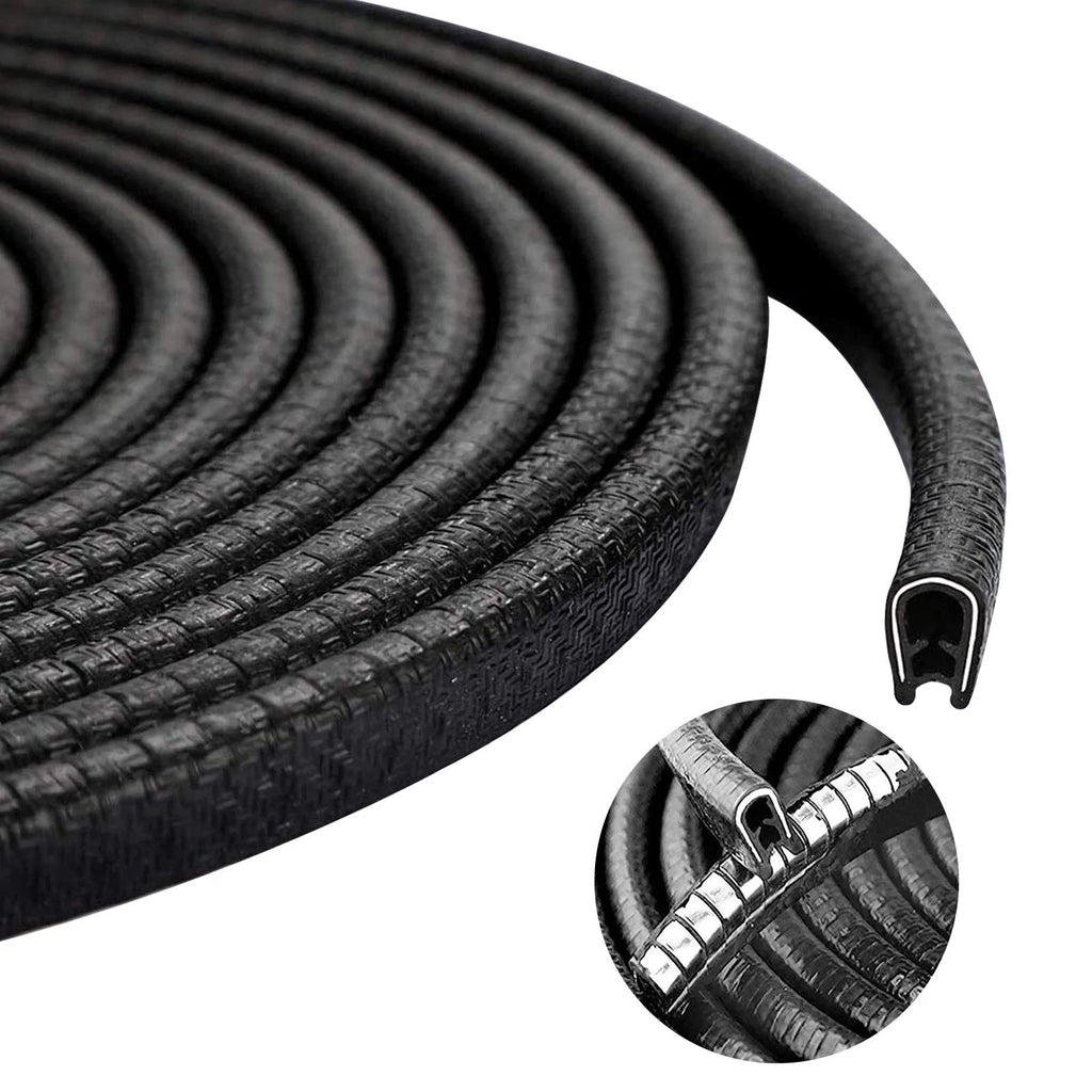 Rubber Edge Trim Molding Strip for Cars (65ft)