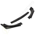 Front Bumper Lip Cover Trim for Hyundai Genesis Coupe (2013–2016) - Painted Black