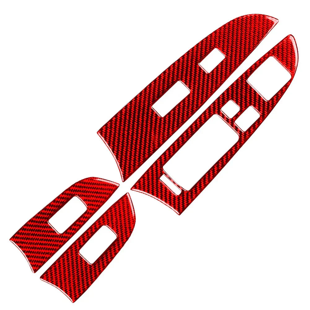 Carbon Fiber Window Lift Switch Panel Cover for Lexus IS250 IS350 (06-13)