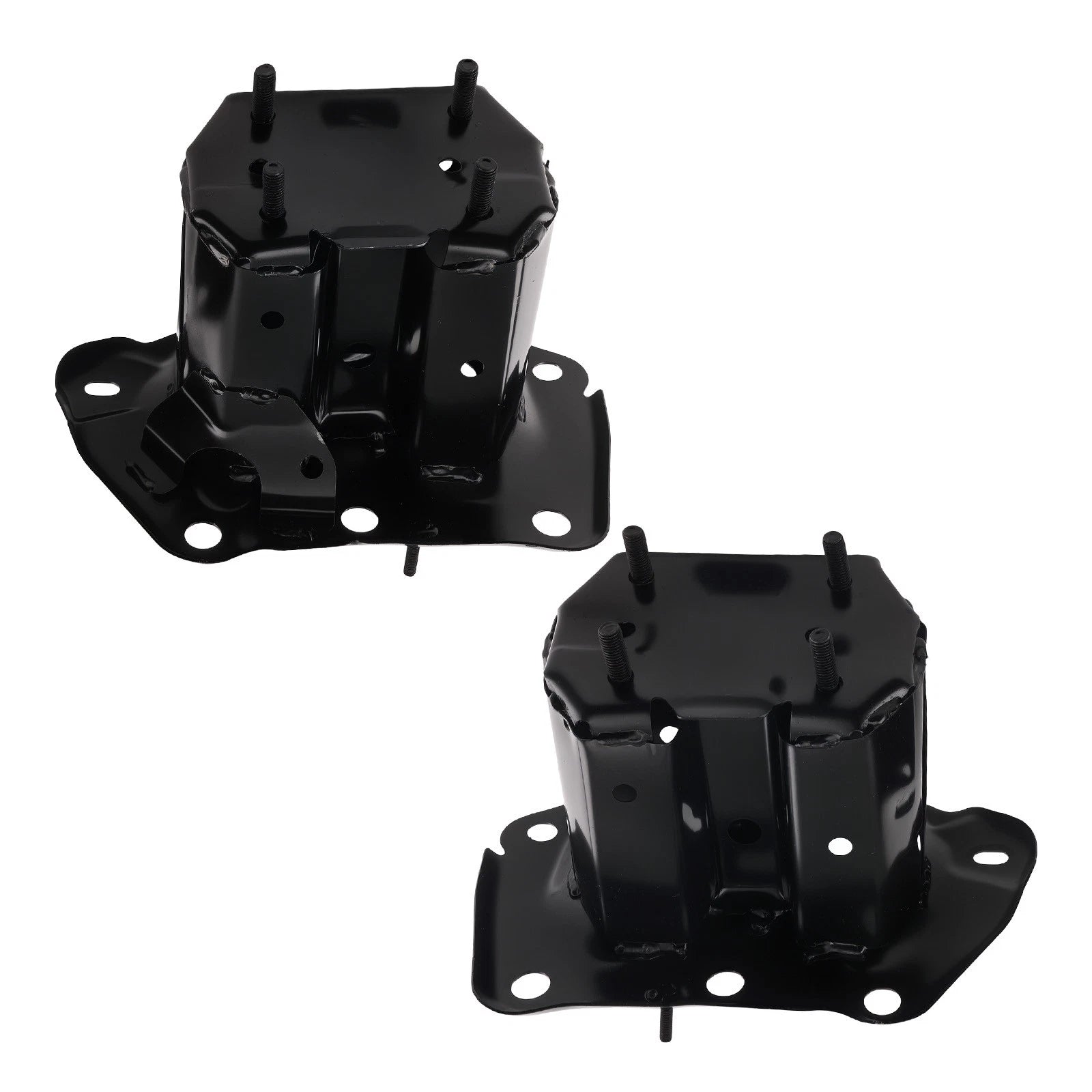 Bumper Bracket Set for Nissan Altima S Sedan (2013) NI1067138 NI1066138 Black