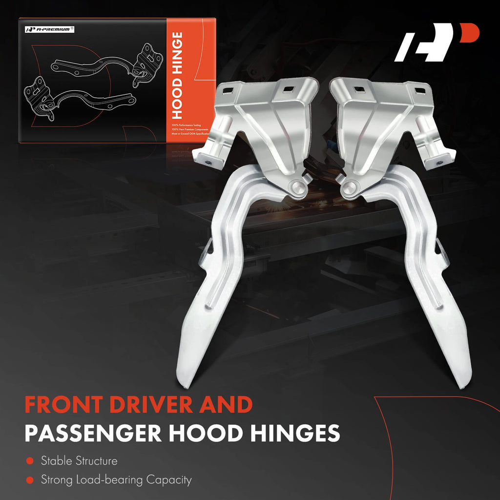 2X Hood Hinge for Nissan Rogue Sport Qashqai (2017–2019)