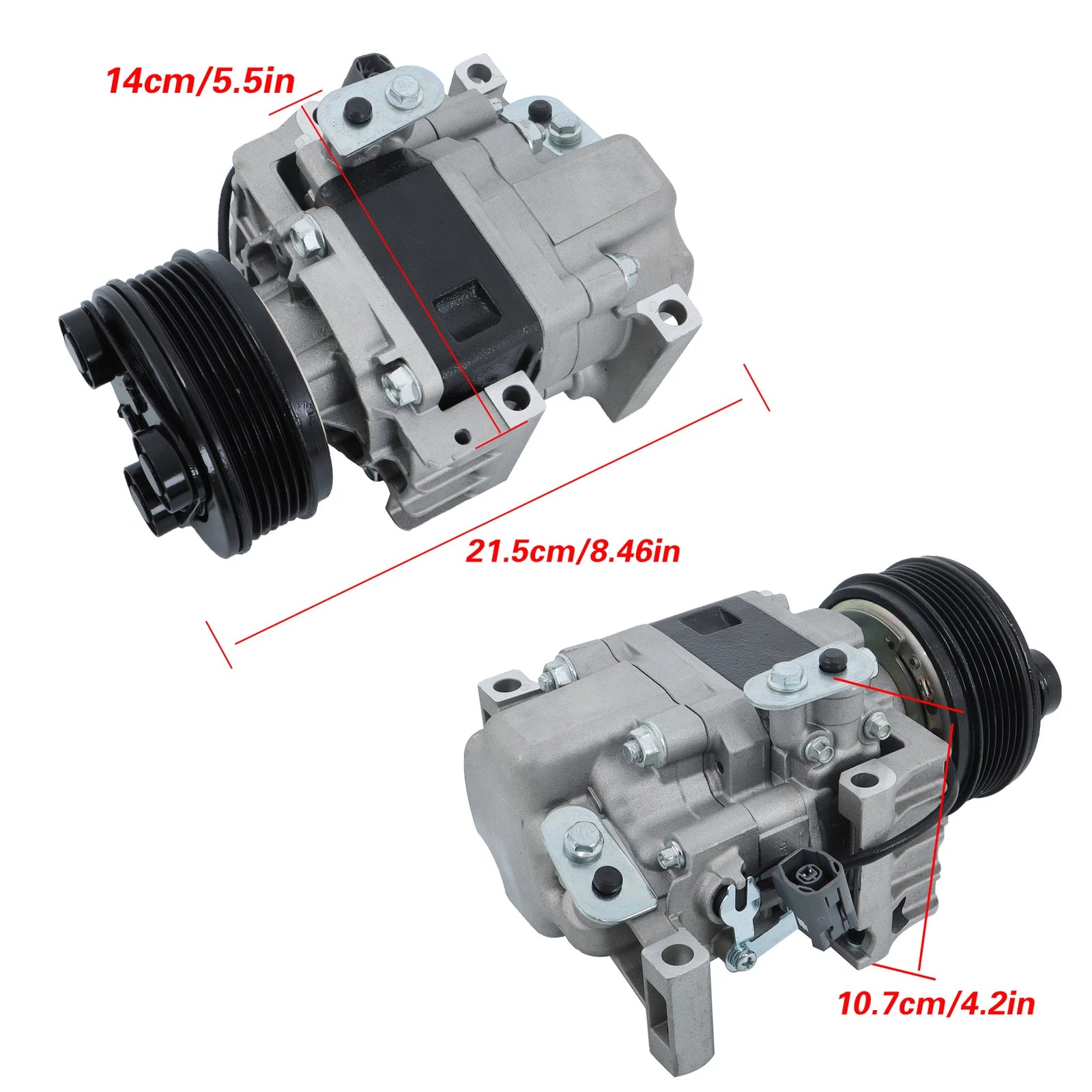 A/C Compressor with Clutch for Mazda CX-7 (2007-2008)