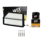 Wix Engine Air Oil Filters & NGK Spark Plugs Kit for Kia Rio 1.6 L4 (2012–2017)