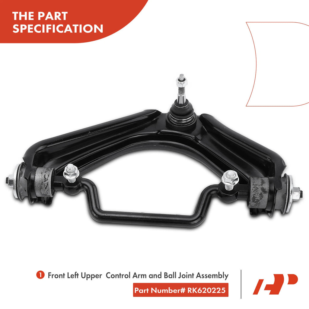 8x Front Upper Control Arm Sway Bar Tie Rod for Ford Explorer (2002-2003)