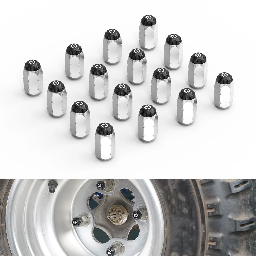 Set of 16 Wheel Lug Nuts for Honda TRX450ER (2006–2014)