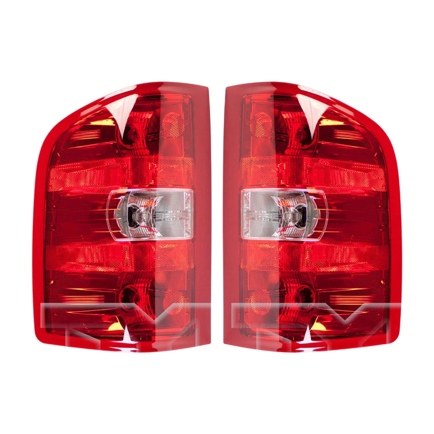 Set of 2 TYC Tail Light Lamp Assembly for Sierra 1500 Silverado 2500 HD