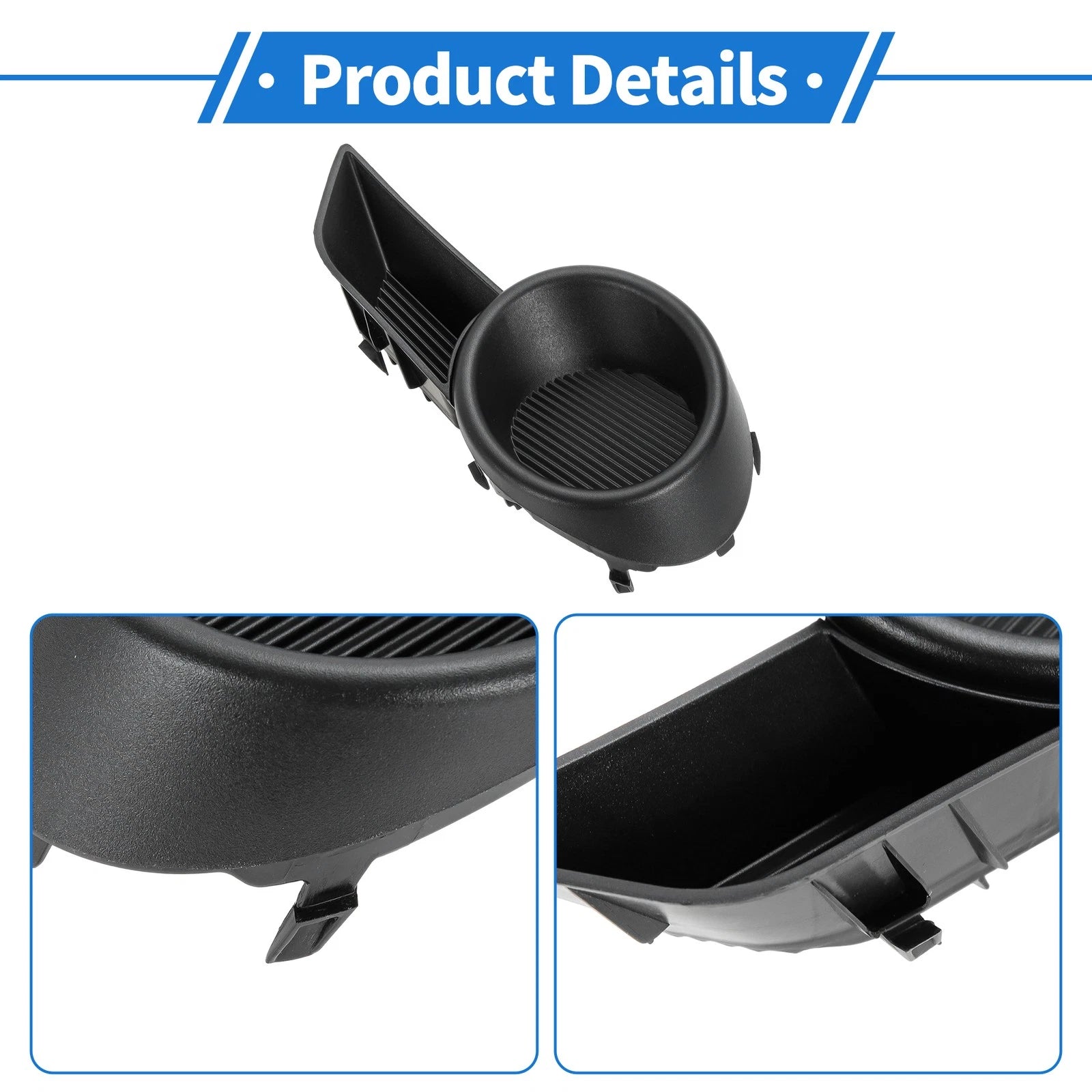 Front Bumper Fog Light Cover No. 814810E040 for Toyota Highlander (2014–2019)