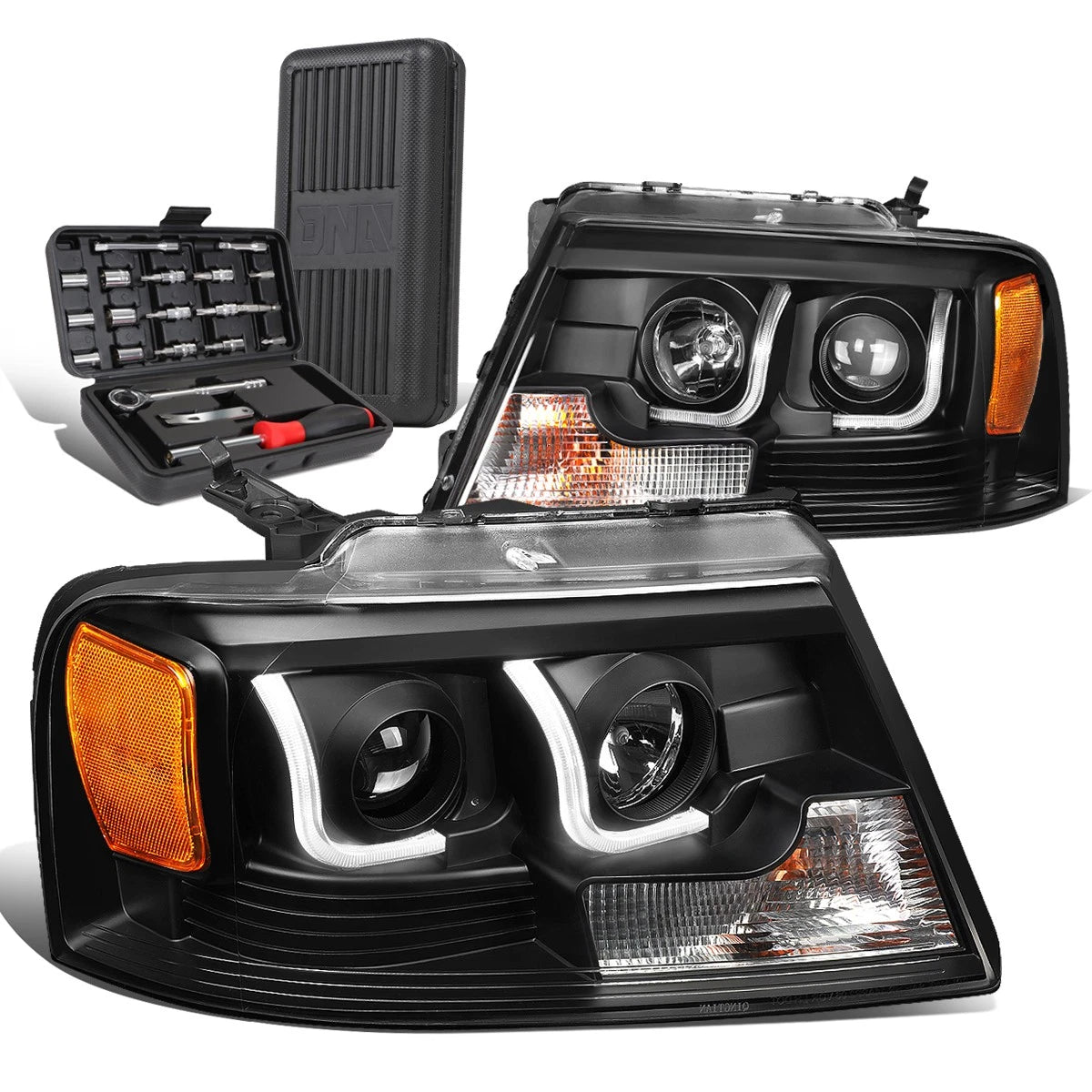 LED Bar Projector Headlight for Ford F150/Mark LT (2004–2008)