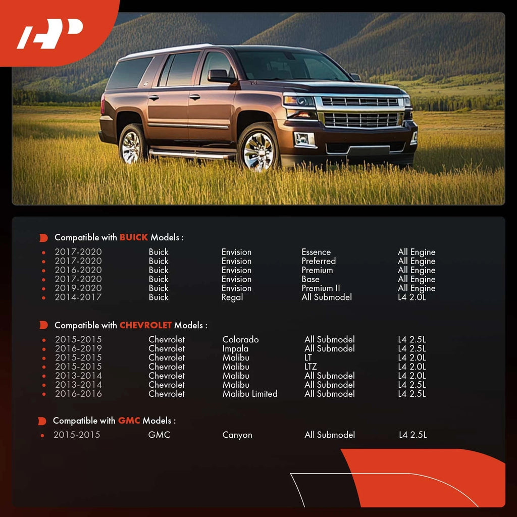 Engine Timing Cover for Chevy Impala Colorado Malibu GMC Canyon (2000–2023)