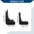Set of 4 Mud Flaps Splash Guards for BMW 5 Series (2024)