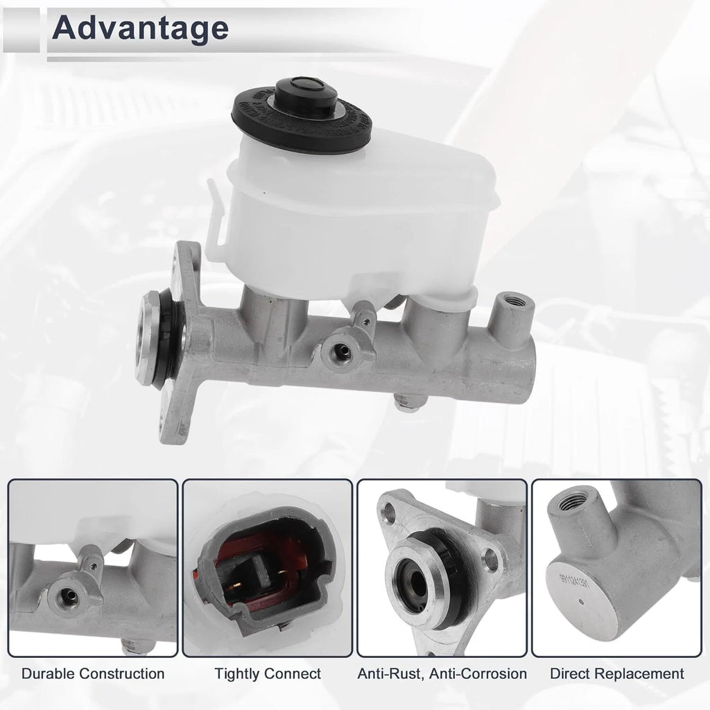Brake Master Cylinder for Toyota Corolla (1992–2002) & Geo Prizm (1993–1997)
