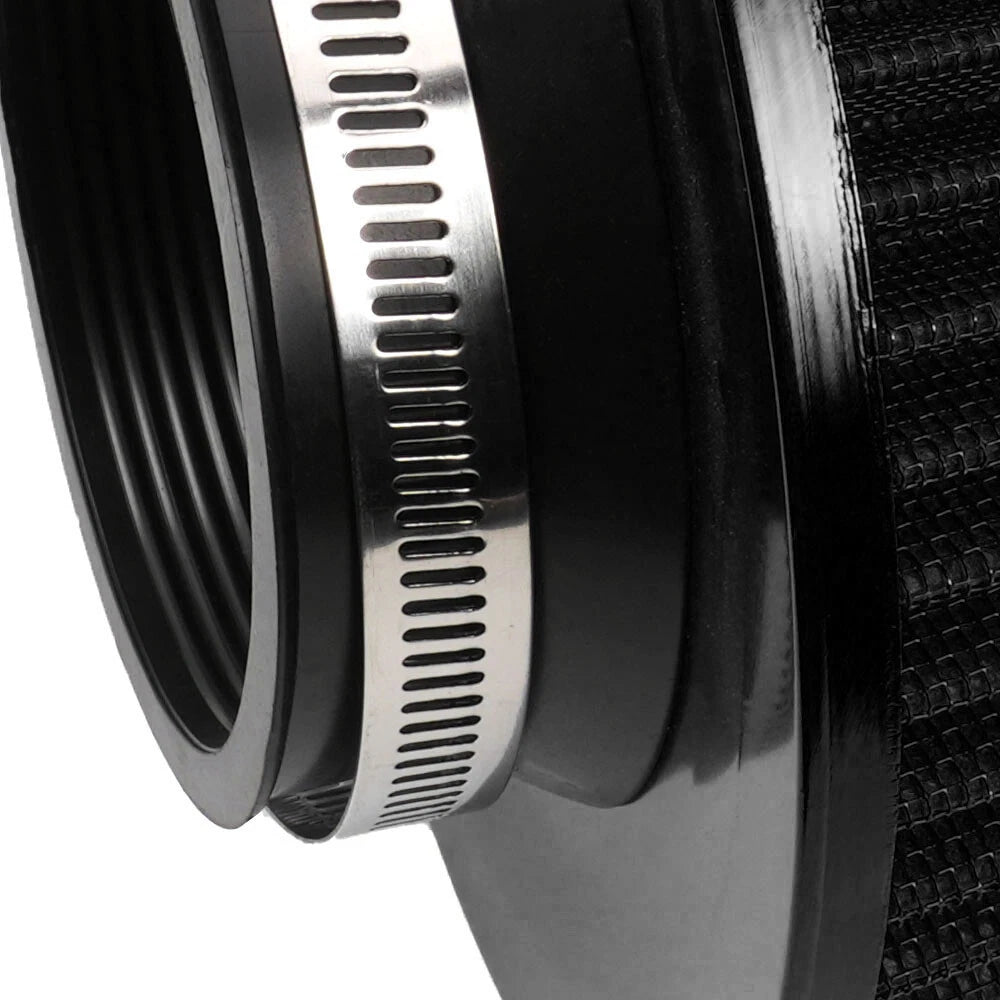 3" 76mm Cold Air Intake Cone Replacement Dry Air Filter for Universal Models