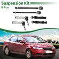 6X Front Suspension Kit Tie Rod End Sway Bar Link for Cadillac Escalade (2015–2019)