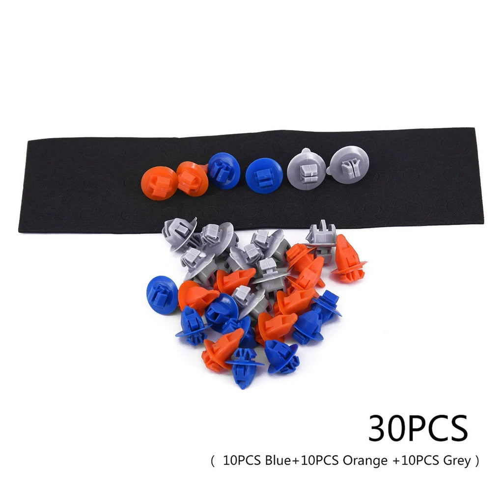 30pcs Car Door Trim Moulding Panel Clips for Toyota RAV4 4Runner FJ Cruiser