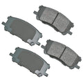 Set of 4 Akebono ProACT Front Disc Brake Pads for Lexus RX350 (2007–2009)