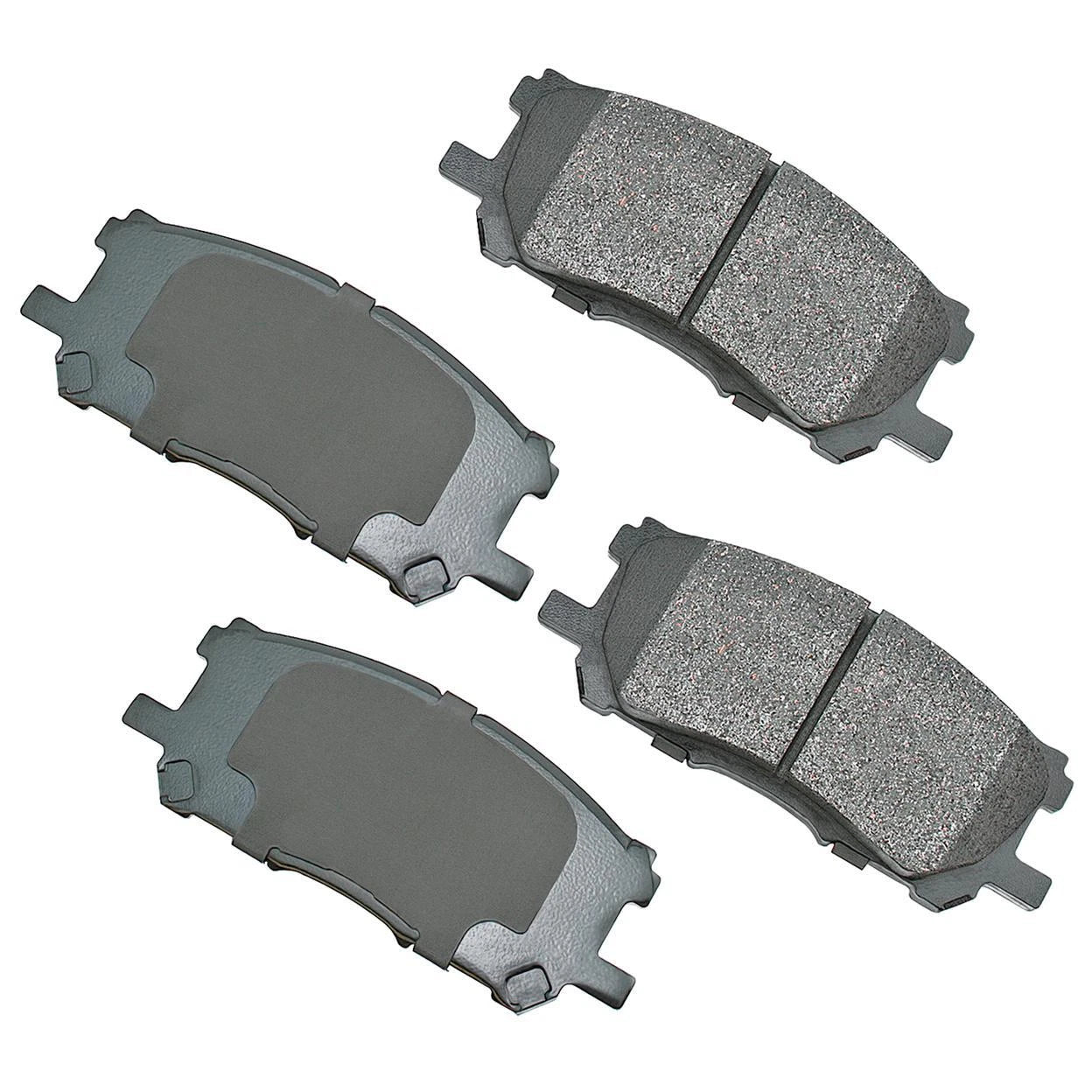 Set of 4 Akebono ProACT Front Disc Brake Pads for Lexus RX350 (2007–2009)