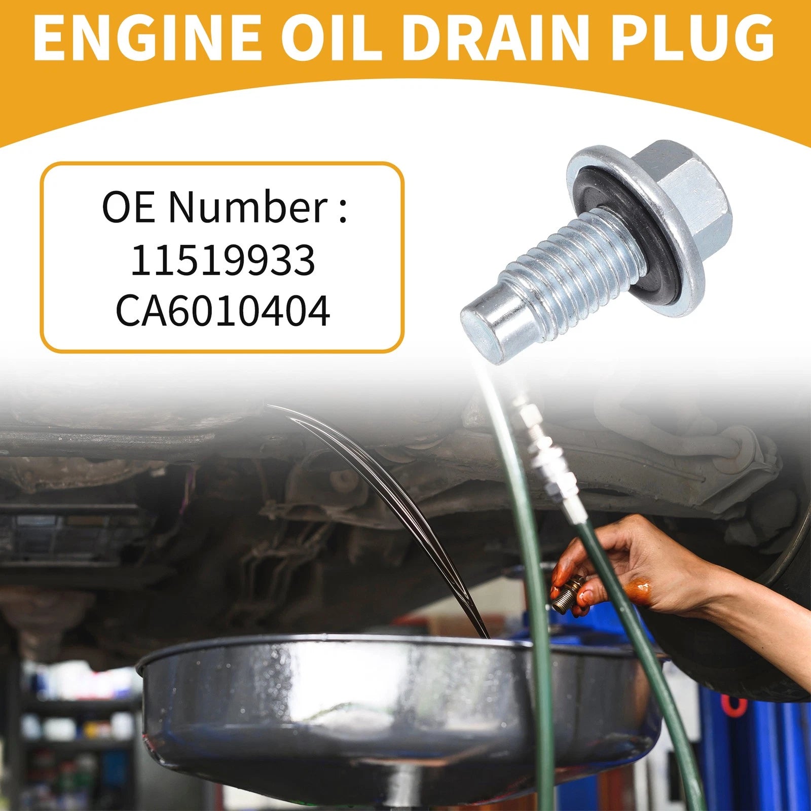 Oil Drain Plug Pan Thread Repair No. 11519933 for Buick 