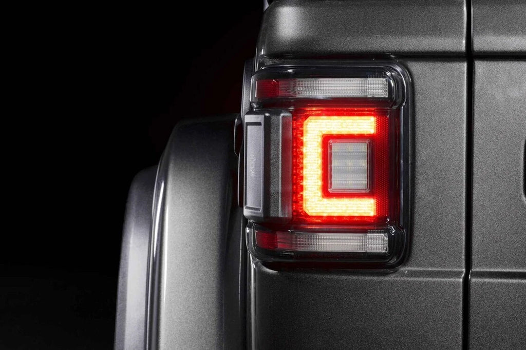 Morimoto XB LED Smoked Tail Lights Replacement for Jeep Wrangler (2018–2024)