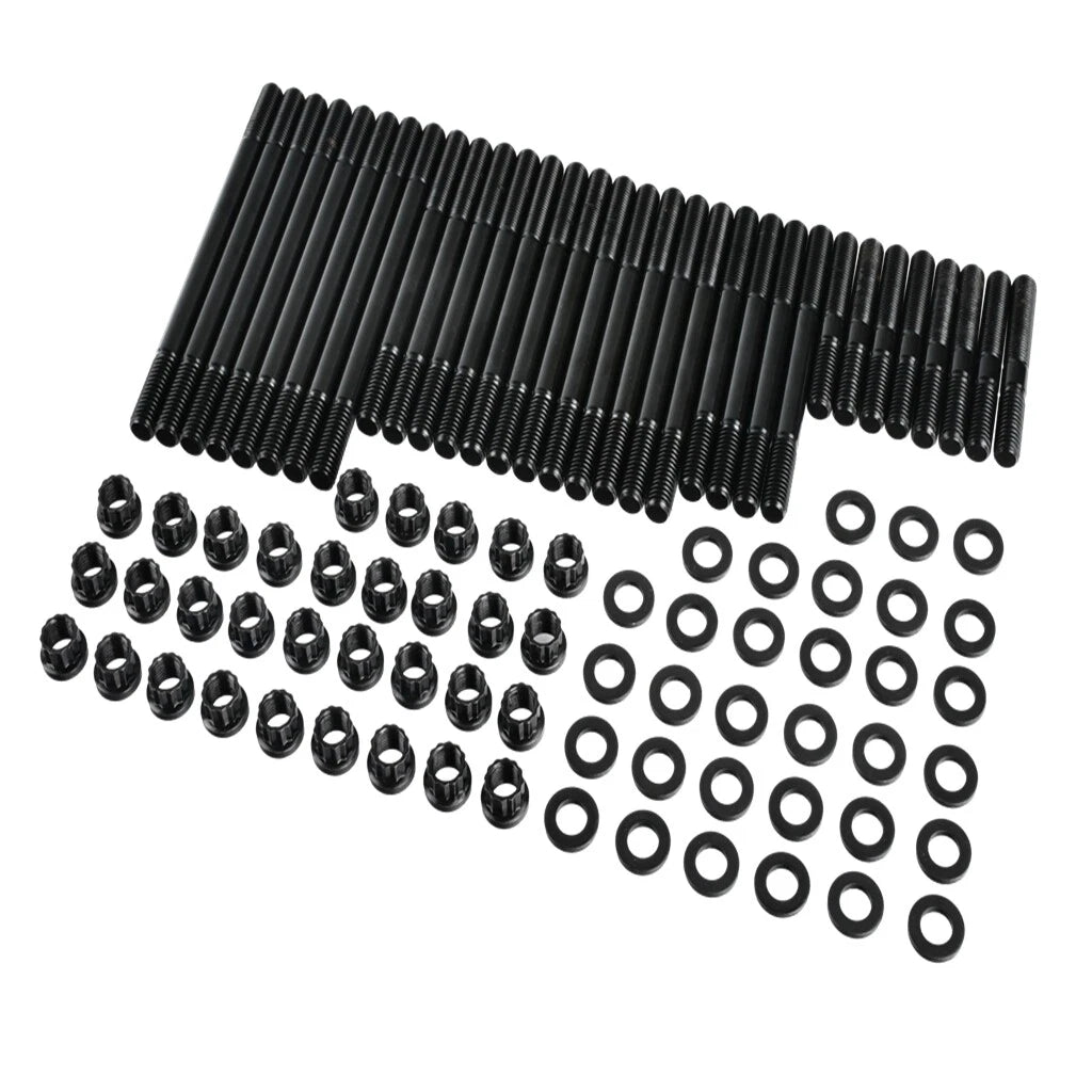 Cylinder Head Stud Hex Nut Kit for Chevy Big Block BBC 396-454 (1966–2000)