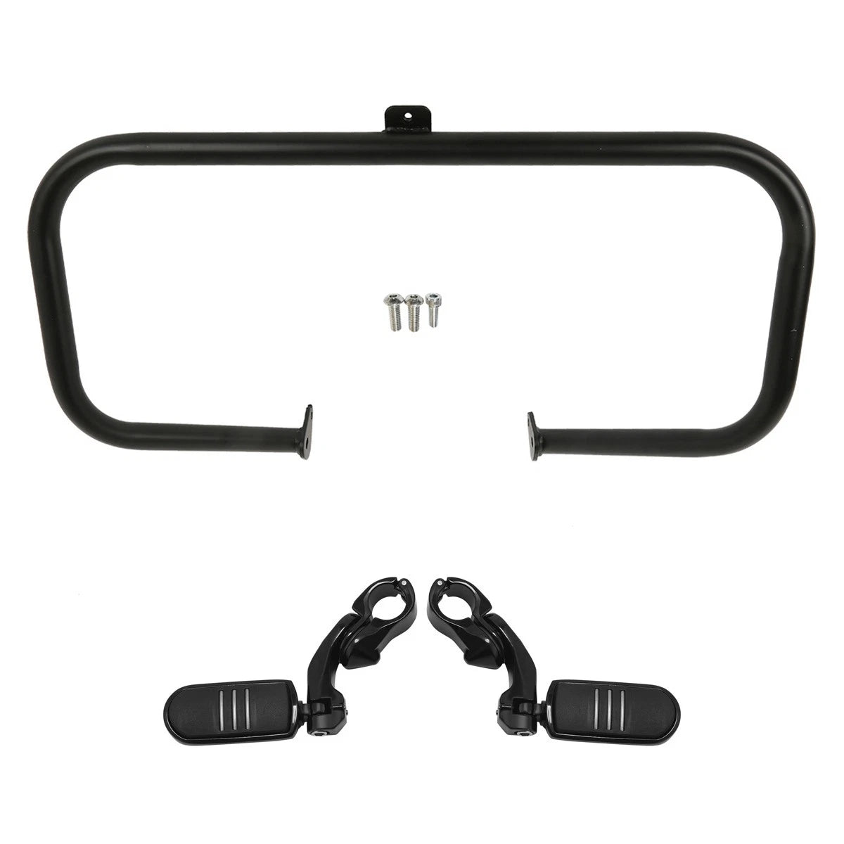 Engine Guard Highway Crash Bar Foot Pegs for Harley Street Glide (1997–2008)