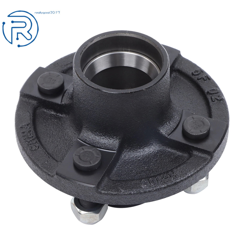 2000lb Trailer Hub Bearing Kit & 1" Square BT8 Spindle for 4 Lug (4 on 4")