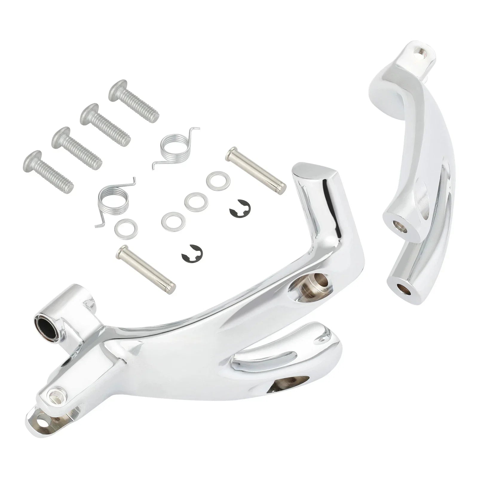 Forward Controls Mounts for Harley Fat Bob Sport Glide FLSB (2018-2024) Chrome