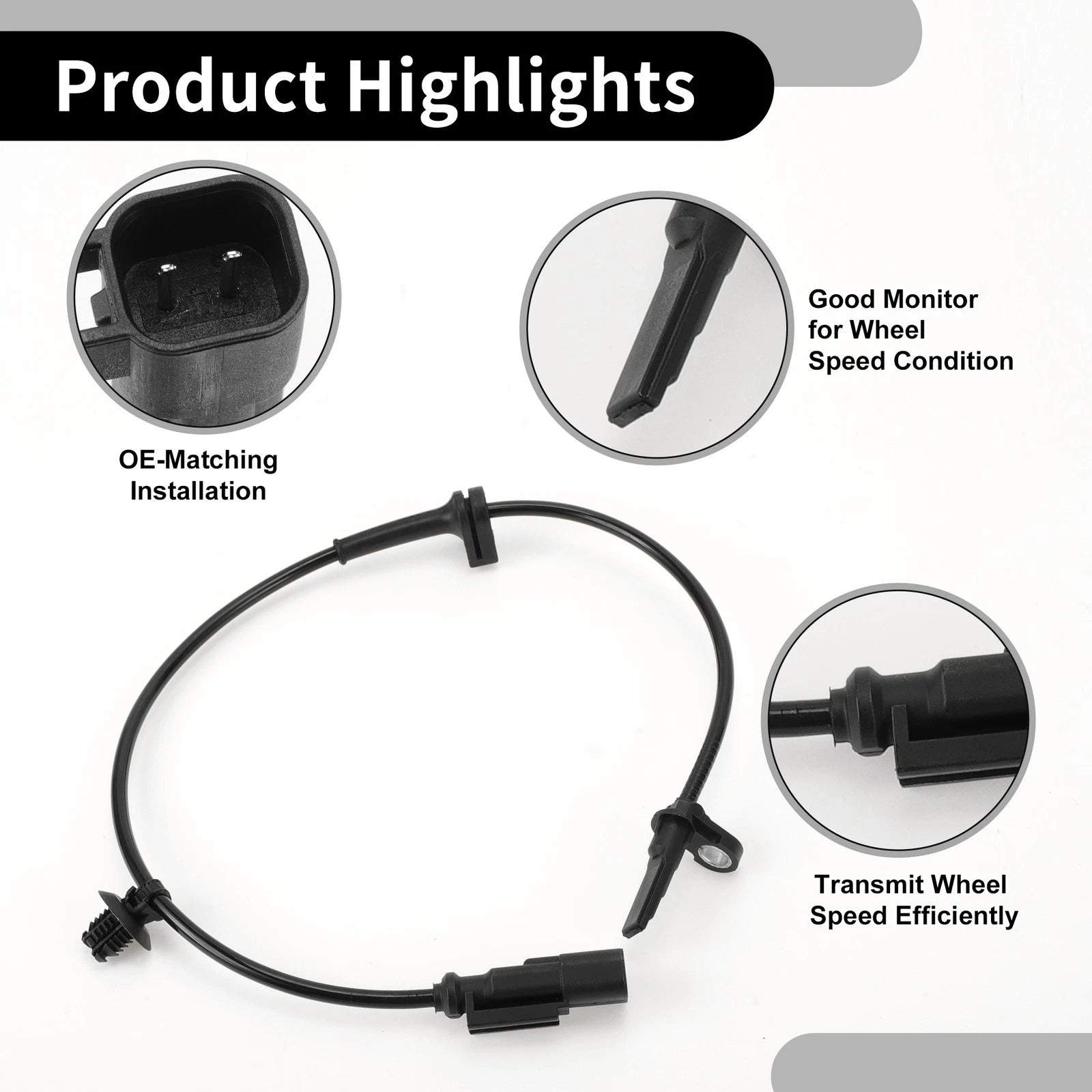 ABS Sensor No.FR3Z2C190B for Ford Mustang (2015–2020)
