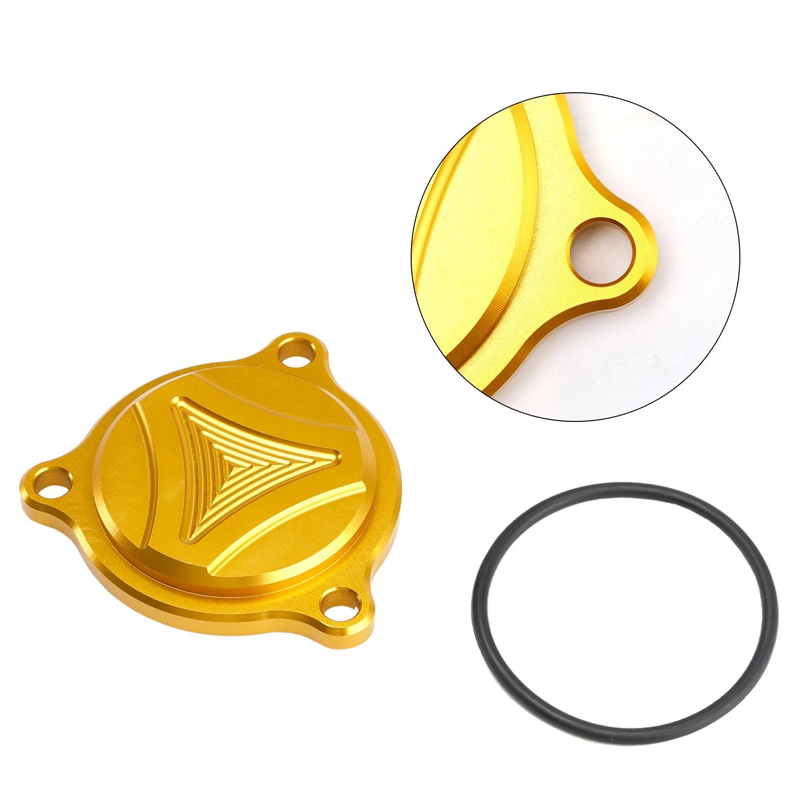 Engine Oil Filter Cover for Suzuki LTZ400 LTR450 DRZ400/400E/400S/400SM