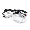 RGB COB Car Headlight Angel Eyes LED Halo Rings 90MM