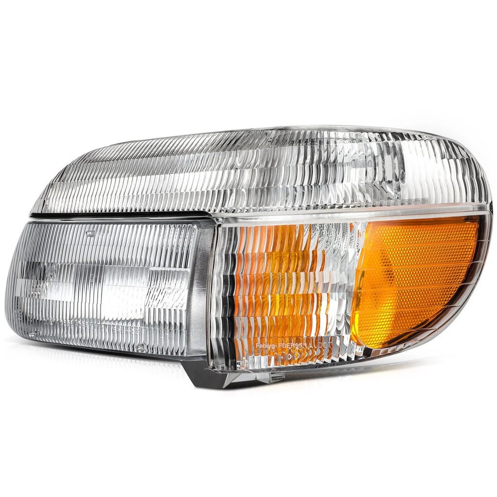 Headlight Assembly Pair for Ford Explorer Mercury Mountaineer (1995–2001)