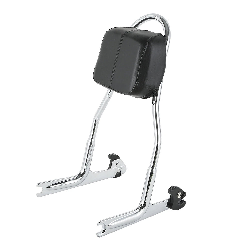 Chrome Detachable Sissy Bar Backrest for Harley Softail Fat Boy (2000–2023)