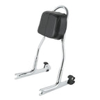 Chrome Detachable Sissy Bar Backrest for Harley Softail Fat Boy (2000–2023)